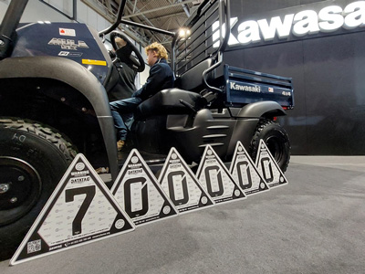 CESAR CONFIRMS 700,000TH SYSTEM, ANNOUNCED AT LAMMA WITH KAWASAKI