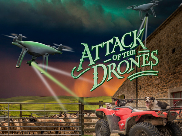 Attack of the Drones Advert
