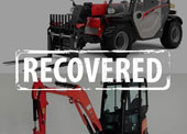 Recovered Manitou and Kubota